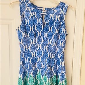 🎊🎉Blue and Green Ombré dress